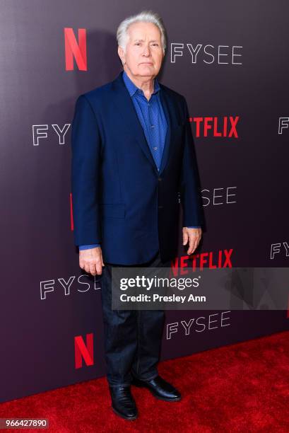 Martin Sheen attends #NETFLIXFYSEE Event For "Grace And Frankie" at Netflix FYSEE At Raleigh Studios on June 2, 2018 in Los Angeles, California.