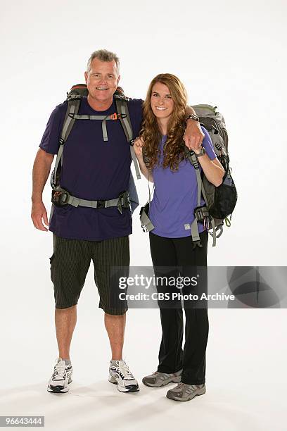 Father &amp; daughter from Encinitas, CA, Steve Smith, left, a 57 year-old pro baseball coach and Allison Smith, a 23 year-old in marketing &amp;...