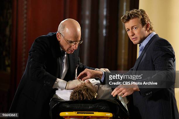 Red Herring" -- Jane watches as Coroner Steiner examines the body of a chef murdered during a best chef competition in Napa Valley, on THE MENTALIST,...