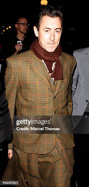 Allan Cumming is seen around Bryant Park during Mercedes-Benz Fashion Week Fall 2010 on February 12, 2010 in New York City.