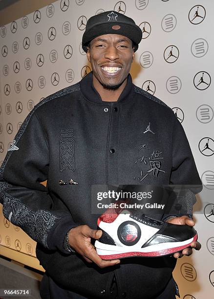 Player Josh Howard attends the Exclusive FABULOUS 23 Dinner hosted by Jordan Brand during All-Star Weekend on February 12, 2010 in Dallas, Texas.