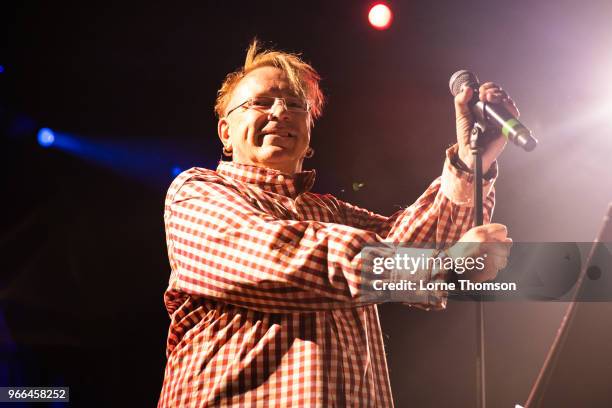 John Lydon of Public Image LTD performs at the Electric Ballroom as part of Camden Rocks on June 2, 2018 in London, England.