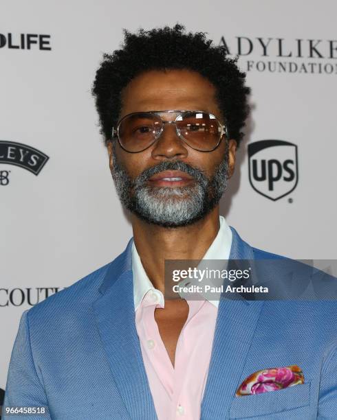 Singer Eric Benet attends the Ladylike Foundation's 2018 Annual Women Of Excellence Scholarship Luncheon at The Beverly Hilton Hotel on June 2, 2018...