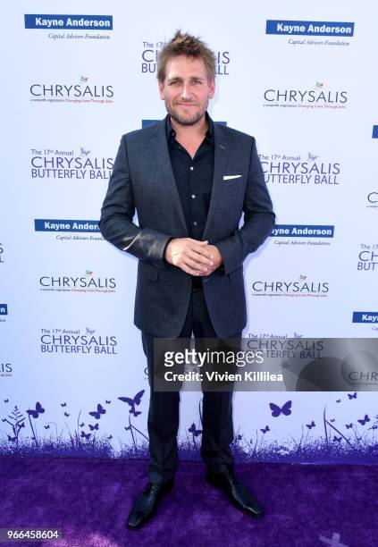 Honoree Chef Curtis Stone attended the 17th Annual Chrysalis Butterfly Ball in Los Angeles, CA on June 2, 2018.