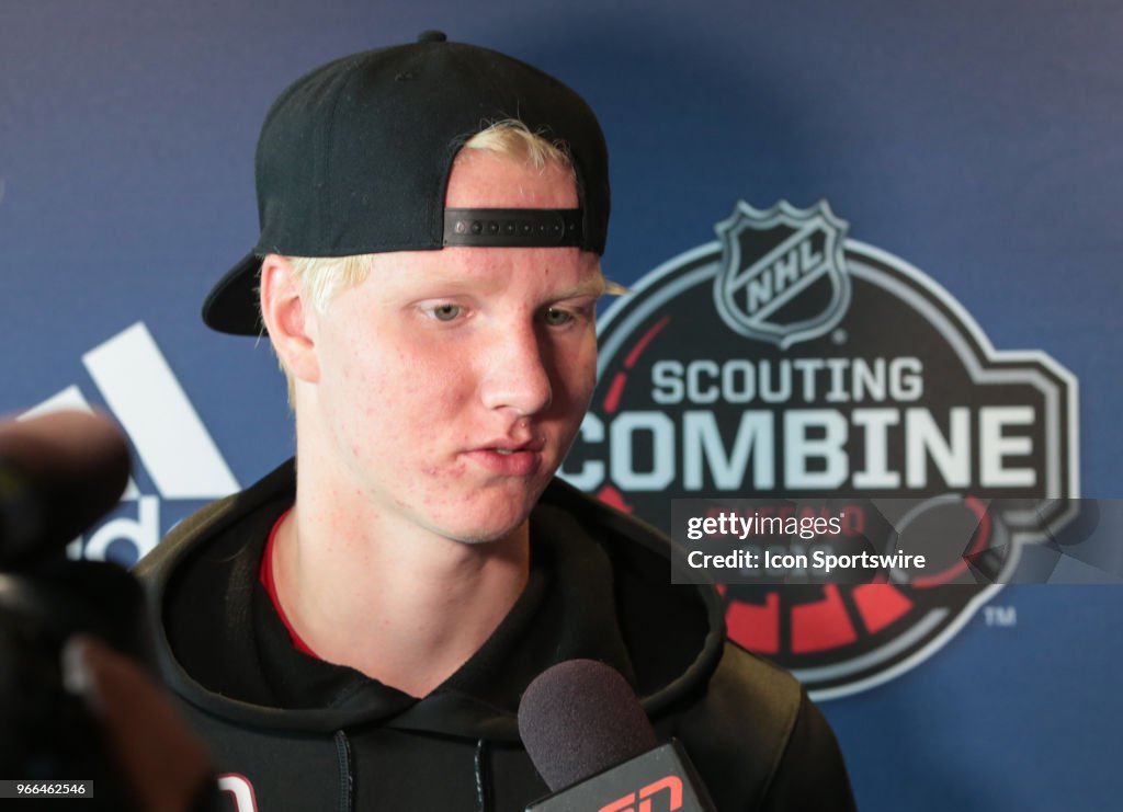 NHL: JUN 02 Scouting Combine