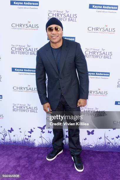 Cool J attended the 17th Annual Chrysalis Butterfly Ball in Los Angeles, CA on June 2, 2018.