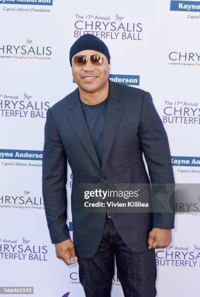 Cool J attended the 17th Annual Chrysalis Butterfly Ball in Los Angeles, CA on June 2, 2018.