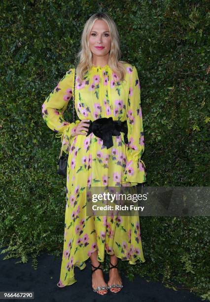 Molly Sims attends the CHANEL Dinner Celebrating Our Majestic Oceans, A Benefit For NRDC on June 2, 2018 in Malibu, California.