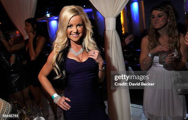 Jamie Jungers hosts an evening at the Pure Nightclub at Caesars Palace early February 13, 2010 in Las Vegas, Nevada.