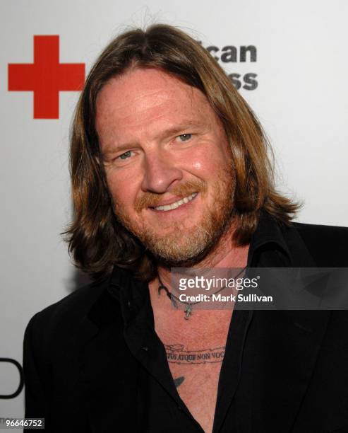 Actor Donal Logue attends the grand opening of La Vida Restaurant to benefit The American Red Cross Haiti Relief on February 12, 2010 in Hollywood,...