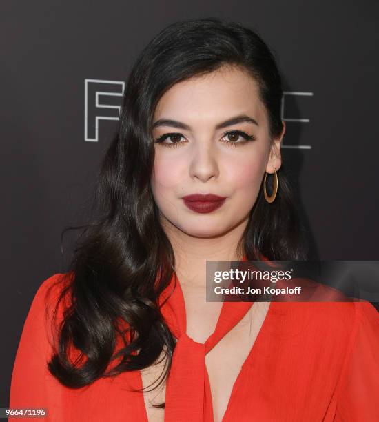 Isabella Gomez attends #NETFLIXFYSEE Event For "One Day At A Time" at Netflix FYSEE At Raleigh Studios on June 2, 2018 in Los Angeles, California.