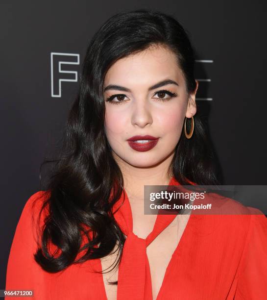 Isabella Gomez attends #NETFLIXFYSEE Event For "One Day At A Time" at Netflix FYSEE At Raleigh Studios on June 2, 2018 in Los Angeles, California.