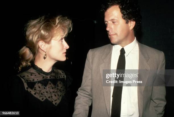Meryl Streep and Don Gummer circa 1984 in New York.