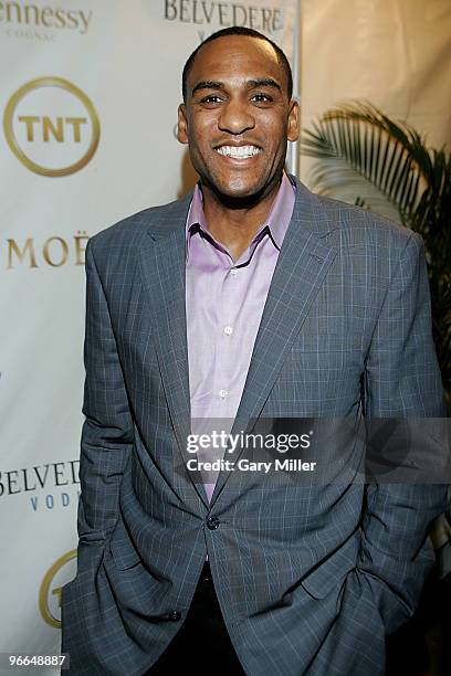 Former NBA player Steve Smith on the red carpet for the Kenny Smith All-Star Bash at Deux Lounge on February 12, 2010 in Dallas, Texas.