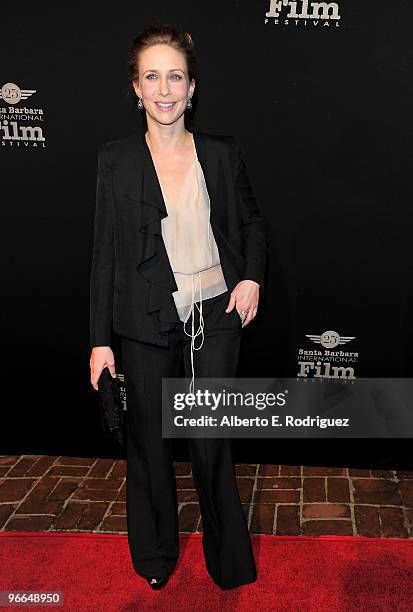 Actress Vera Farmiga arrives at the 25th Annual Santa Barbara Film Festival Cinema Vanguards on February 12, 2010 in Santa Barbara, California.