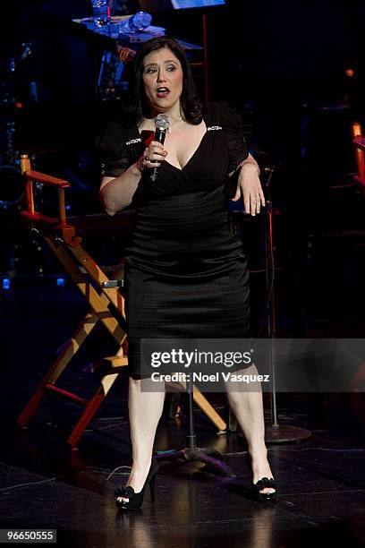 Alex Borstein performs at the "It's Always Sunny In Philadelphia" And "Family Guy" live show on February 12, 2010 in Universal City, California.