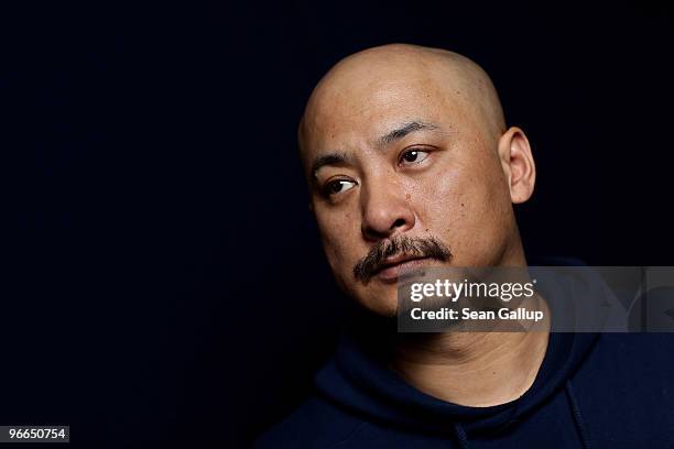 Wang Quan'an, director of "Tuan Yuan," poses during a portait session at the 60th Berlinale International Film Festival on February 13, 2010 in...