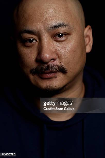 Wang Quan'an, director of "Tuan Yuan," poses during a portait session at the 60th Berlinale International Film Festival on February 13, 2010 in...