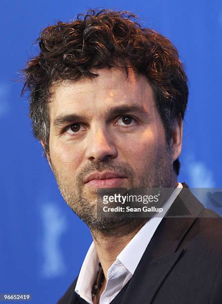 Actor Mark Ruffalo attends the 'Shutter Island' Photocall during day three of the 60th Berlin International Film Festival at the Grand Hyatt Hotel on...