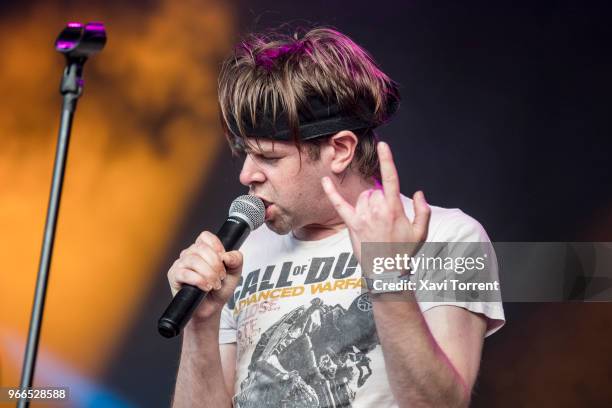 Ariel Pink performs in concert during day 4 of the Primavera Sound Festival on June 2, 2018 in Barcelona, Spain.