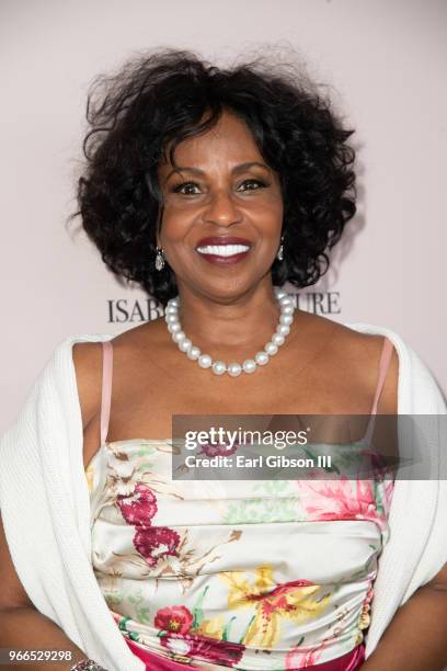 Pauletta Washington attends the Ladylike Foundation's 2018 Annual Women Of Excellence Scholarship Luncheon at The Beverly Hilton Hotel on June 2,...