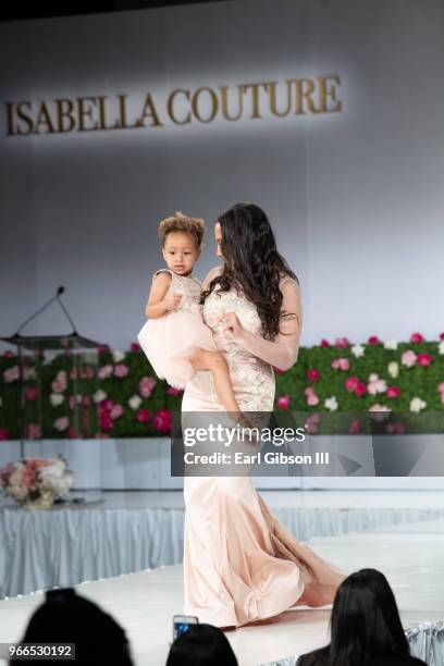 Environmental Photo from the Ladylike Foundation's 2018 Annual Women Of Excellence Scholarship Luncheon Fashion Show at The Beverly Hilton Hotel on...