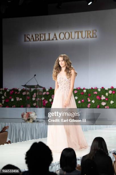 Environmental Photo from the Ladylike Foundation's 2018 Annual Women Of Excellence Scholarship Luncheon Fashion Show at The Beverly Hilton Hotel on...