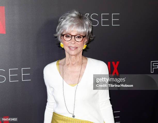 Rita Moreno attends the #NETFLIXFYSEE event for 'One Day At A Time' at Netflix FYSEE At Raleigh Studios on June 2, 2018 in Los Angeles, California.