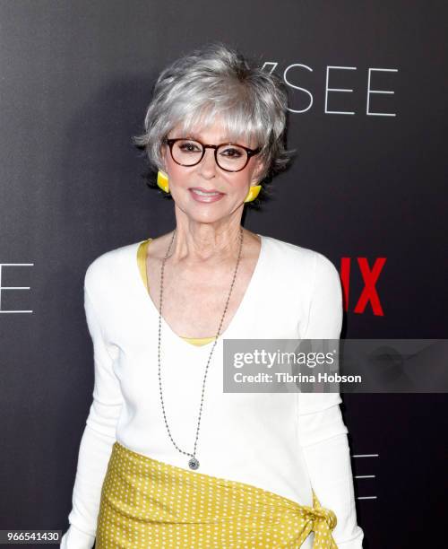 Rita Moreno attends the #NETFLIXFYSEE event for 'One Day At A Time' at Netflix FYSEE At Raleigh Studios on June 2, 2018 in Los Angeles, California.