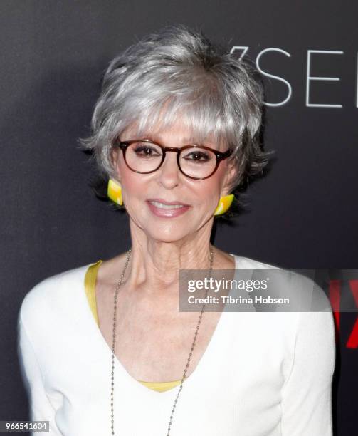 Rita Moreno attends the #NETFLIXFYSEE event for 'One Day At A Time' at Netflix FYSEE At Raleigh Studios on June 2, 2018 in Los Angeles, California.