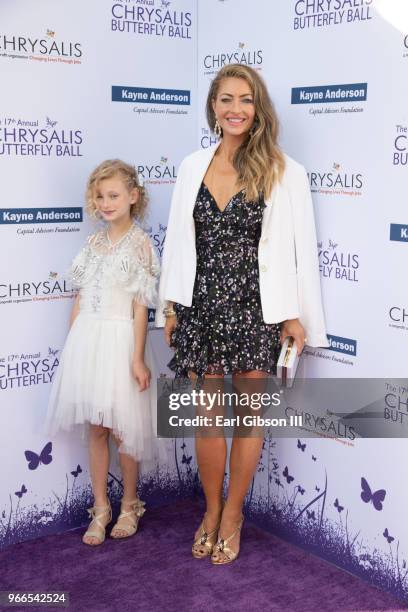 Billy Gayheart-Dane and Rebecca Gayheart-Dane attend the 17th Annual Chrysalis Butterfly Ball at Private Residence on June 2, 2018 in Brentwood,...