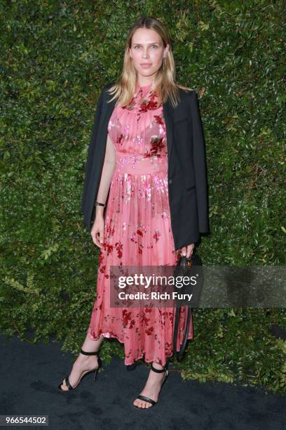 Sara Foster attends the CHANEL Dinner Celebrating Our Majestic Oceans, A Benefit For NRDC on June 2, 2018 in Malibu, California.