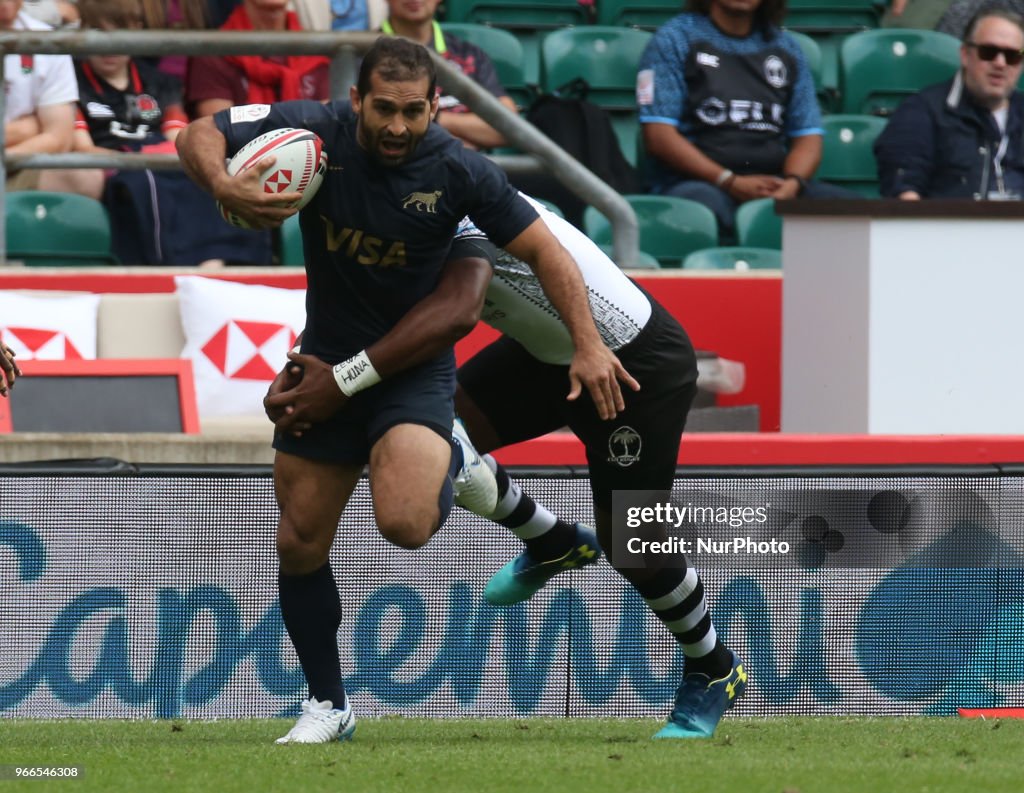 Fiji v Argentina - HSBC World Rugby Sevens Series