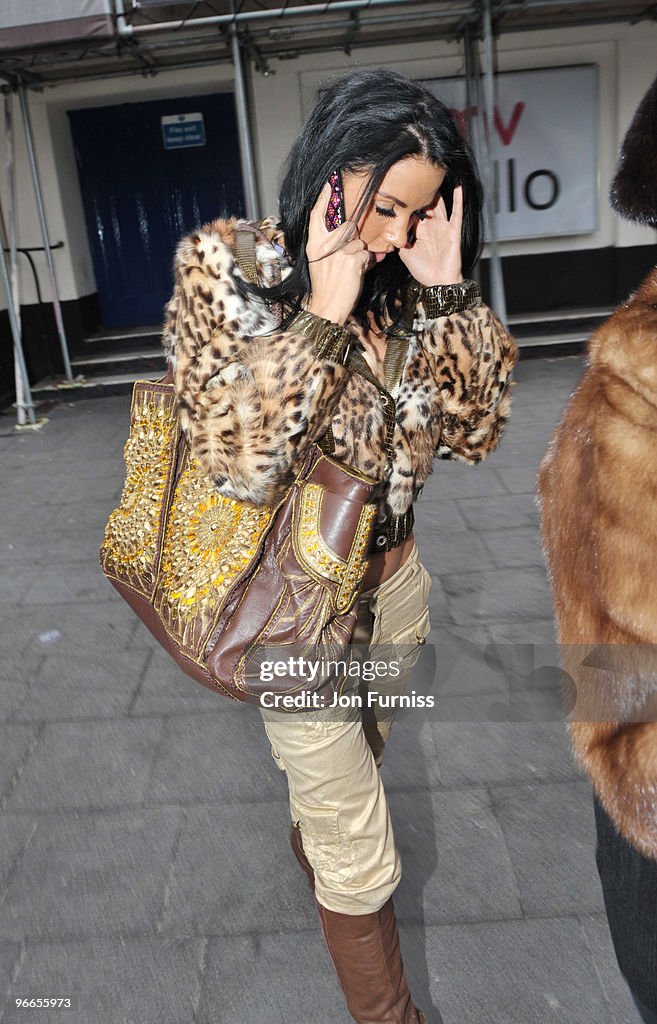 Celebrity Guests Attend As JLS Perform At HMV Hammersmith Apollo