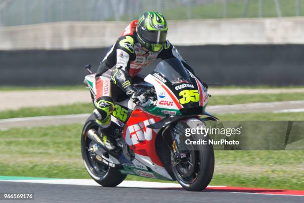 From Great Britain, LCR Honda Castrol Team, Honda, Gran Premio d'Italia Oakley, during qualifications at the Mugello International Cuircuit for the...
