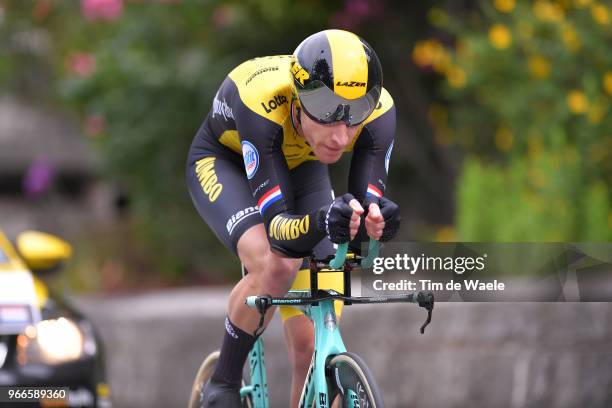Jos Van Emden of The Netherlands and Team LottoNL - Jumbo / during the 70th Criterium du Dauphine 2018, Prologue a 6,6km individual time trial stage...