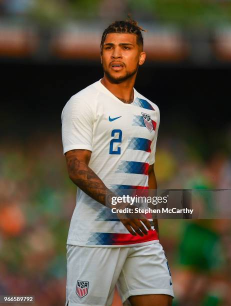 Dublin , Ireland - 2 June 2018; DeAndre Yedlin of United States during the International Friendly match between Republic of Ireland and the United...