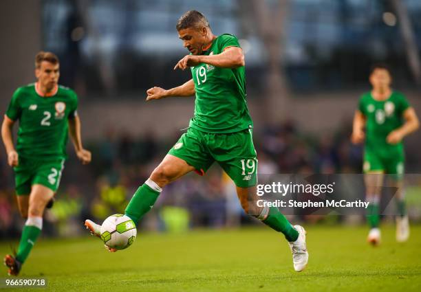 Dublin , Ireland - 2 June 2018; Jonathan Walters of Republic of Ireland during the International Friendly match between Republic of Ireland and the...