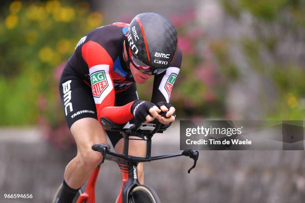 Brent Bookwalter of The United States and BMC Racing Team / during the 70th Criterium du Dauphine 2018, Prologue a 6,6km individual time trial stage...