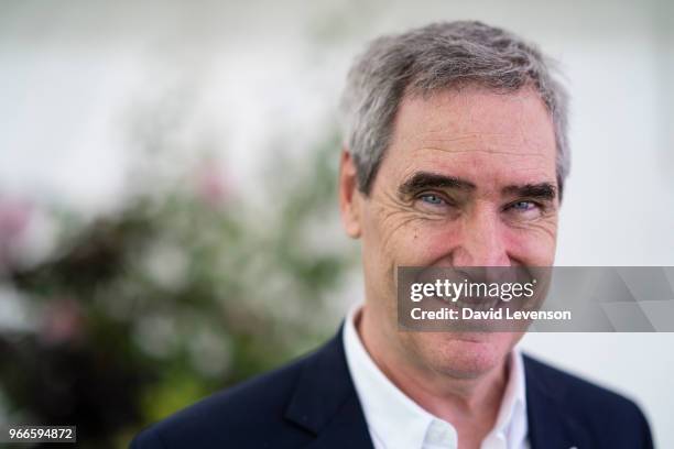 Michael Ignatieff, novelist and historian, at the Hay Festival on June 3, 2018 in Hay-on-Wye, Wales.