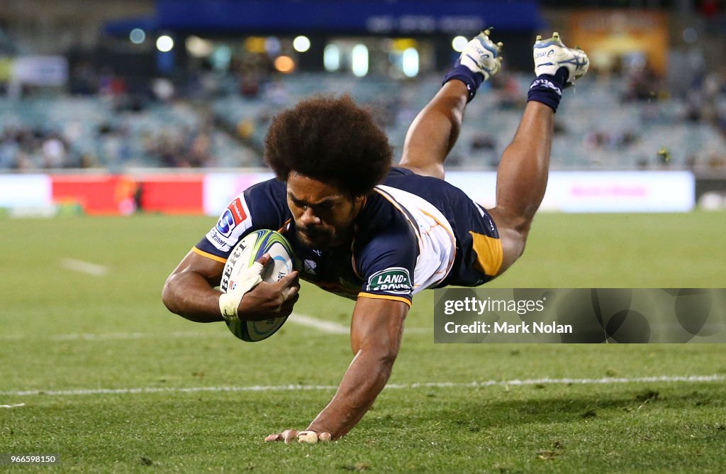 Super Rugby Rd 16 - Brumbies v Sunwolves