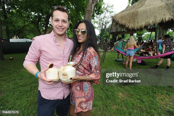 General overview of the BACARDI Bay At Governors Ball Music Festival 2018 In New York - Day 1 at Randall's Island on June 1, 2018 in New York City.