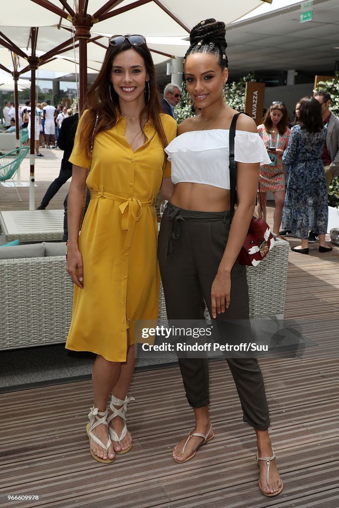 Celebrities At 2018 French Open - Day Eight