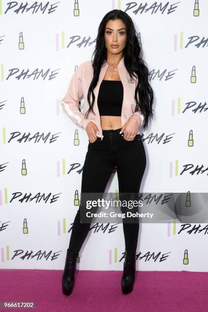 Natalie Eva Marie attends the PHAME Expo 2018 on June 2, 2018 in Los Angeles, California.