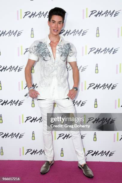 Justin Jedlica AKA 'The Human Ken Doll' attends the PHAME Expo 2018 on June 2, 2018 in Los Angeles, California.