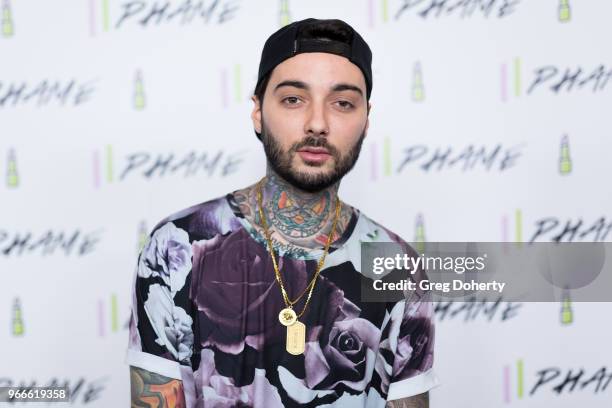 Romeo Lacoste attends the PHAME Expo 2018 on June 2, 2018 in Los Angeles, California.