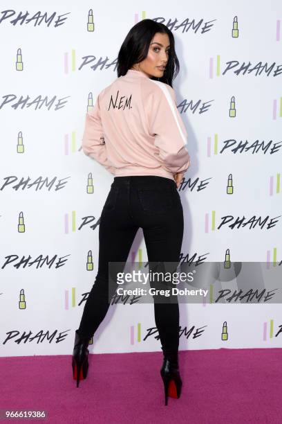 Natalie Eva Marie attends the PHAME Expo 2018 on June 2, 2018 in Los Angeles, California.