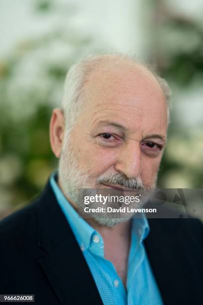 Andre Aciman, author of 'Call Me By Your Name', at the Hay Festival on June 3, 2018 in Hay-on-Wye, Wales.