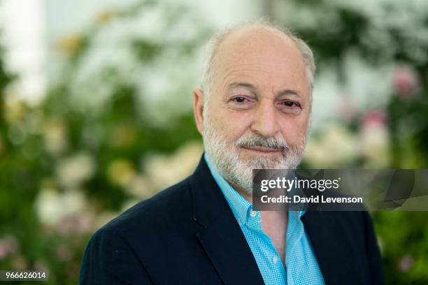 Andre Aciman, author of 'Call Me By Your Name', at the Hay Festival on June 3, 2018 in Hay-on-Wye, Wales.