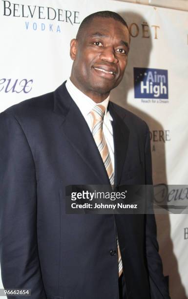Dikembe Mutombo attends the Kenny Smith 8th Annual All-Star Bash on February 12, 2010 in Dallas, Texas.